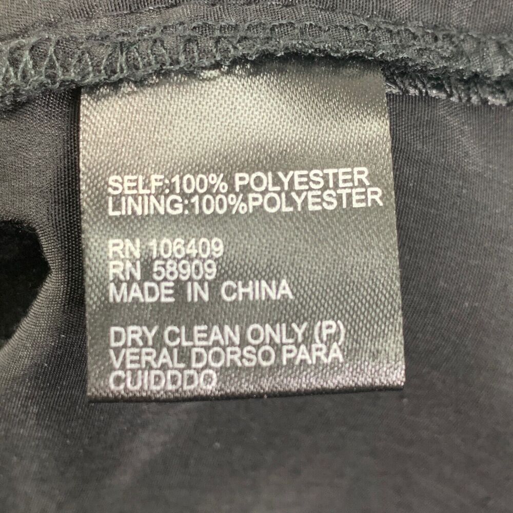 Gianni Bini Skirt Womens L Large Black Gold Jamie Striped Sequined Lined Mini - Picture 9 of 16